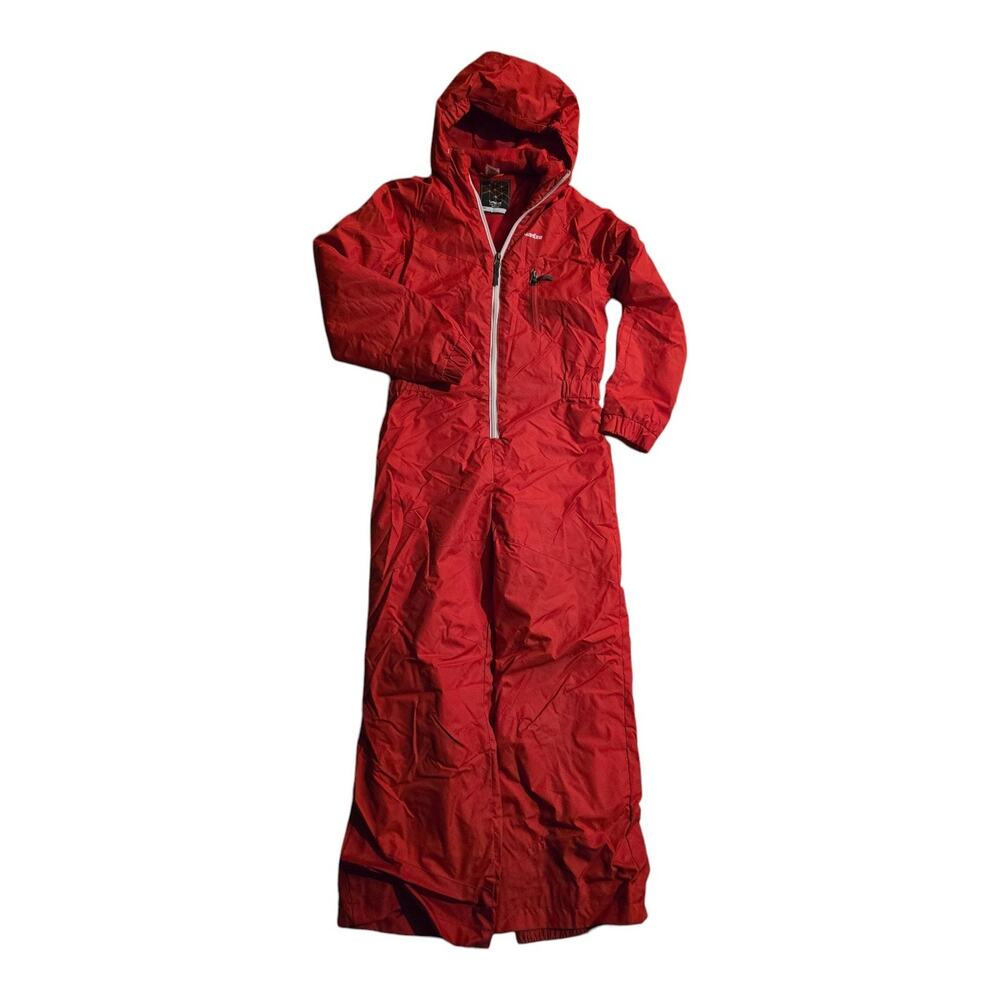 WEDZE Ski Snow Suit 10y All in One Padded Insulated Hooded Ski Snow Suit